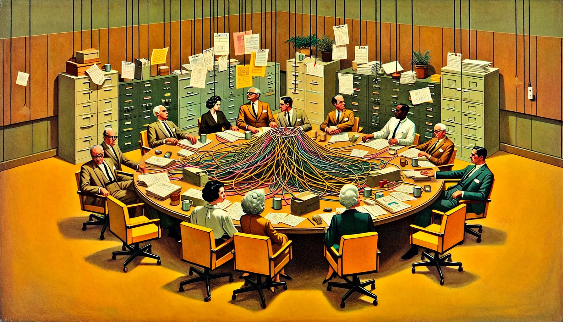 Hero image for Metawork, nobody is capable but all participate grudgingly