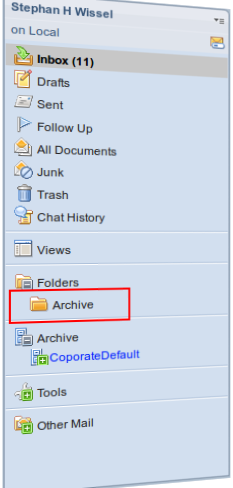 Step1: Have a folder named Archive